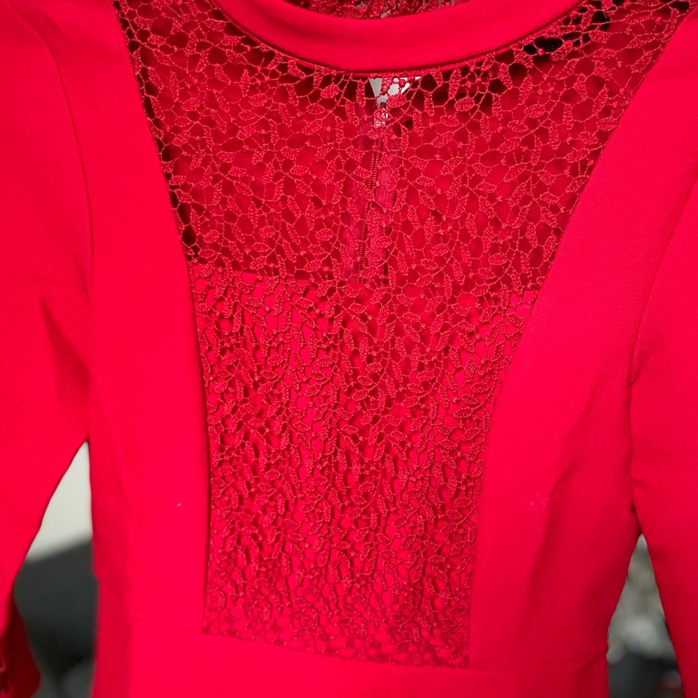 Zara Red Mini Dress - Picture 2 of 7